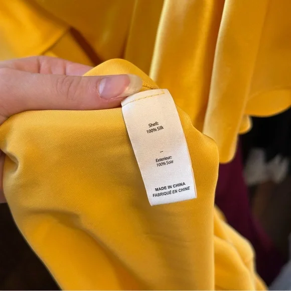 NWT Cinq a Sept Patti silk high-low gown sz 4 - Picture 11 of 11